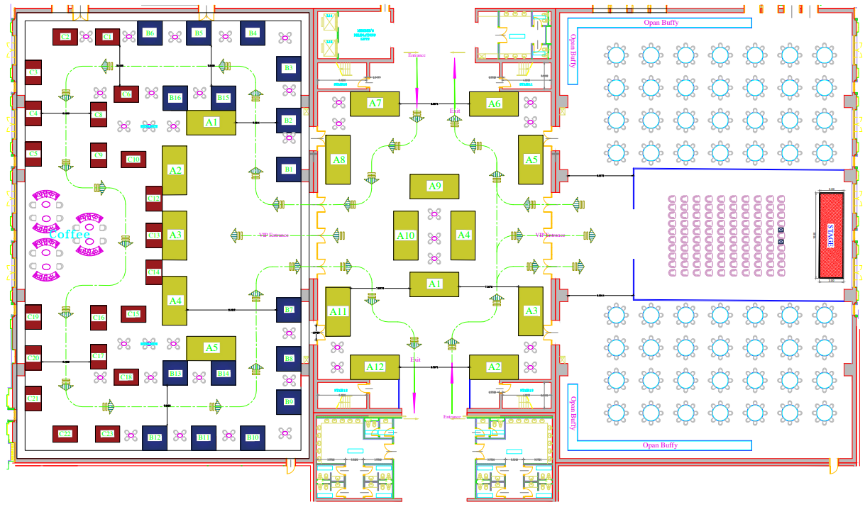 خريطة البوثات